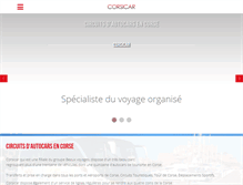 Tablet Screenshot of corsicar.com